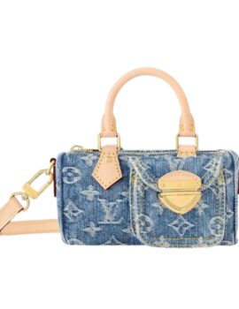Louis Vuitton Nano Speedy Blue For Women 16cm / 6.3in M82950