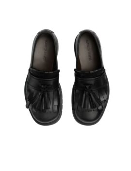 Bottega Veneta Haddock Loafer Black For Men – 786872V2WT01000