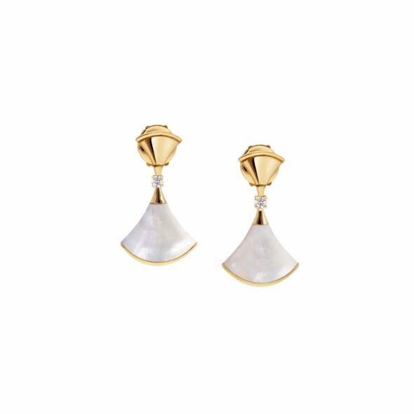 Bvlgari Divas’ Dream Earrings Yellow Gold For Women 357513
