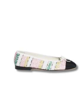 Chanel Ballet Flats Light Pink For Women G02819 B16606 NX868