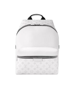 Louis Vuitton Discovery Backpack White For Men 40cm / 15.7in M30953